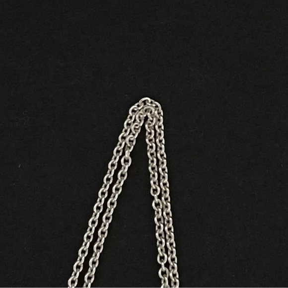 TIFFANY&CO. Silver 925 Interlocking Circles Pendant Necklace - Picture 4 of 8